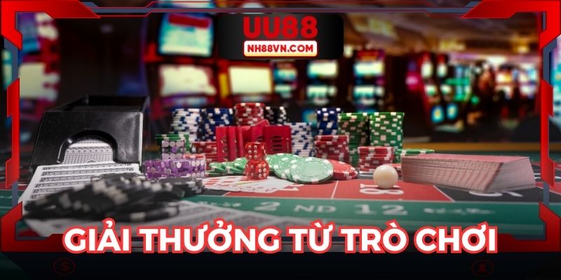 Giải thưởng của UU88 từ các trò chơi cá cược