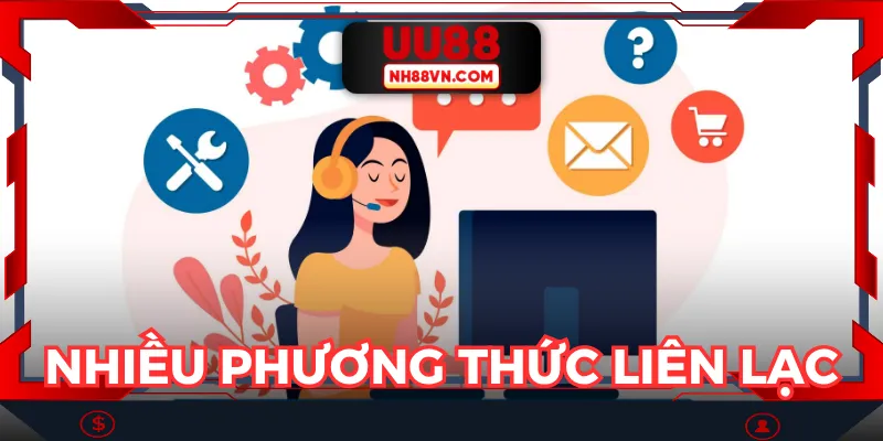 Những phương thức liên lạc sẽ phù hợp với những vấn đề khác nhau