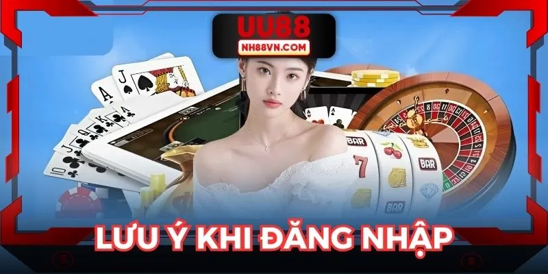 Những vấn đề người chơi cần chú ý khi đăng nhập