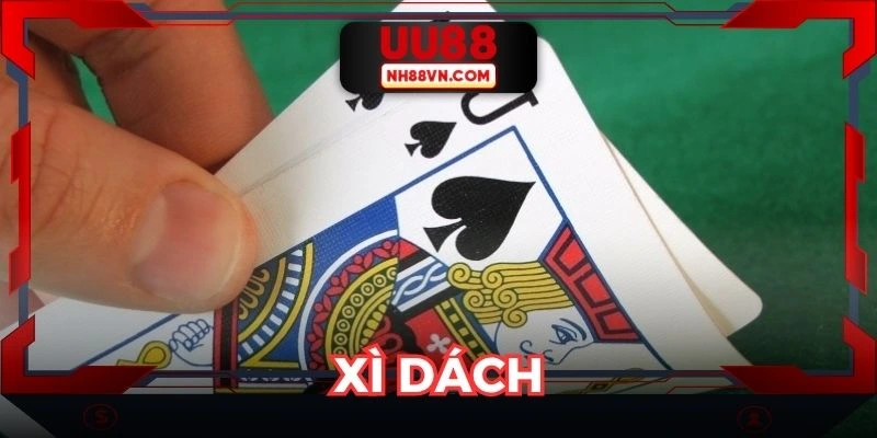 Top game Xì dách tại UU88, trải nghiệm game bài đỉnh cao và cơ hội thắng lớn