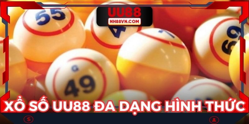 Xổ số UU88 siêu tốc và nhiều hình thức đa dạng khác nhau